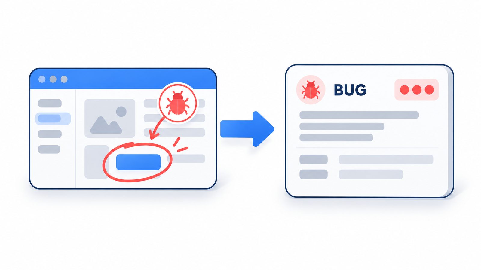 Illustration for project 10: BugSnap